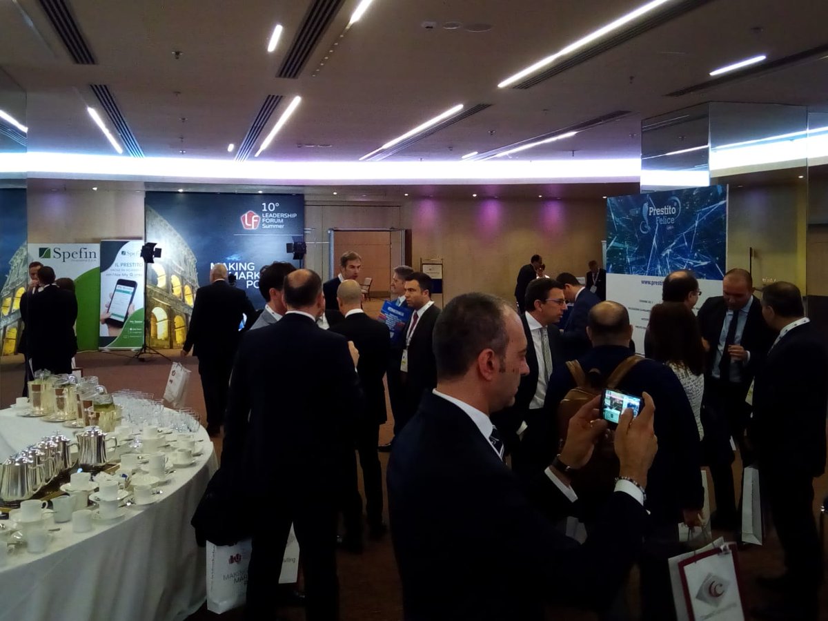PLTV_it's tweet photo. #LFS18
Al via la Decima Edizione di Leadership Forum Summer, l'Unico Evento Gratuito per il Settore Creditizio

@AvivaIT @SpefinSpA @ConselSpa @credem @egg_finance @auxiliafinance @euroansa @fincontinuospa @italcredi @PrestitoSi https://t.co/yHPsqfSmzr