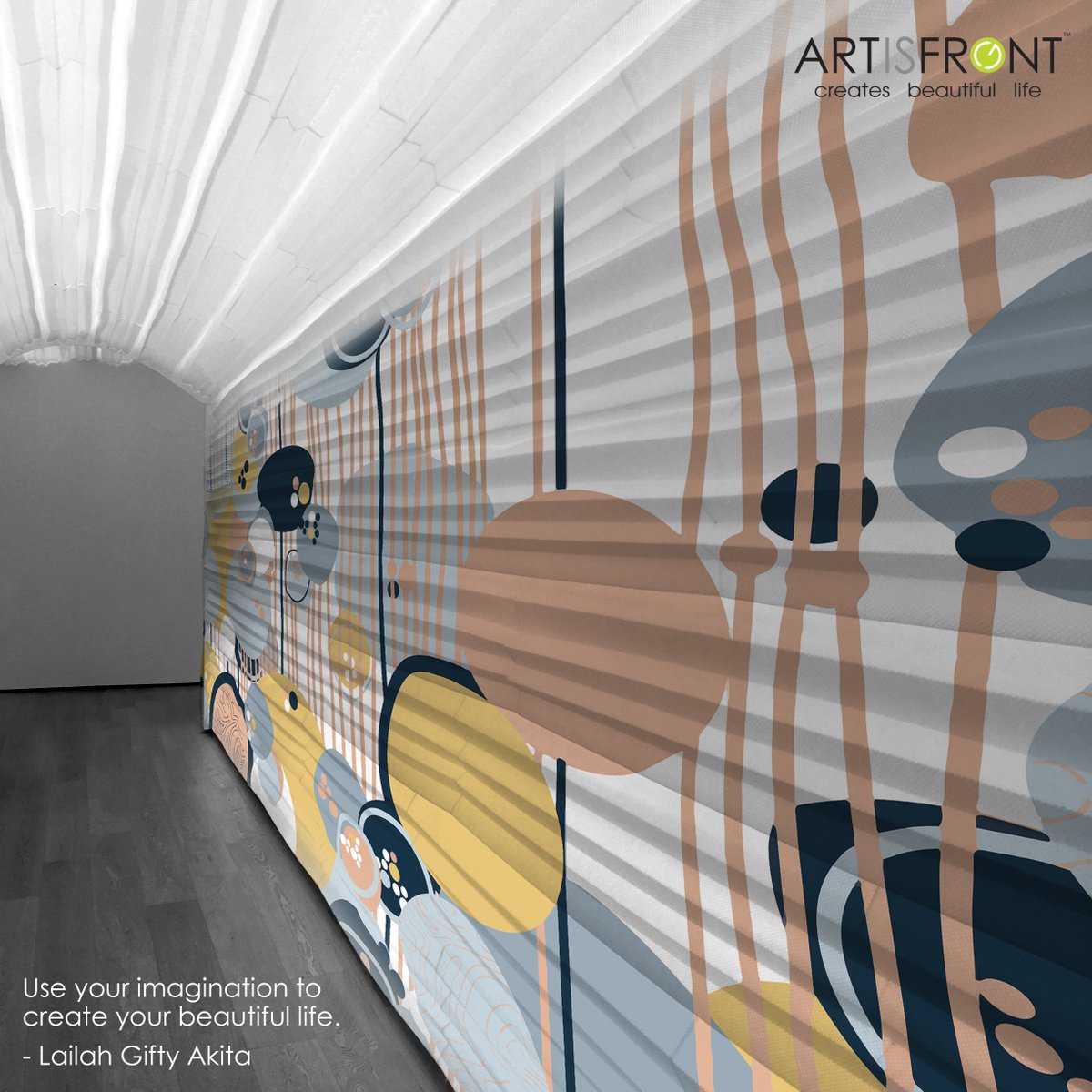 Artisfront's tweet photo. “Use your imagination to create your beautiful life.” -Lailah Gifty Akita
#artisfront #design #patterns #Fruits #art #lifestyle #digitalart #colorful #photo 
#beautiful #life #mood #illustration #graphicdesign 
#imagination #conception #create #quotes #LailahGiftyAkita #draw https://t.co/c2AUmin8u6