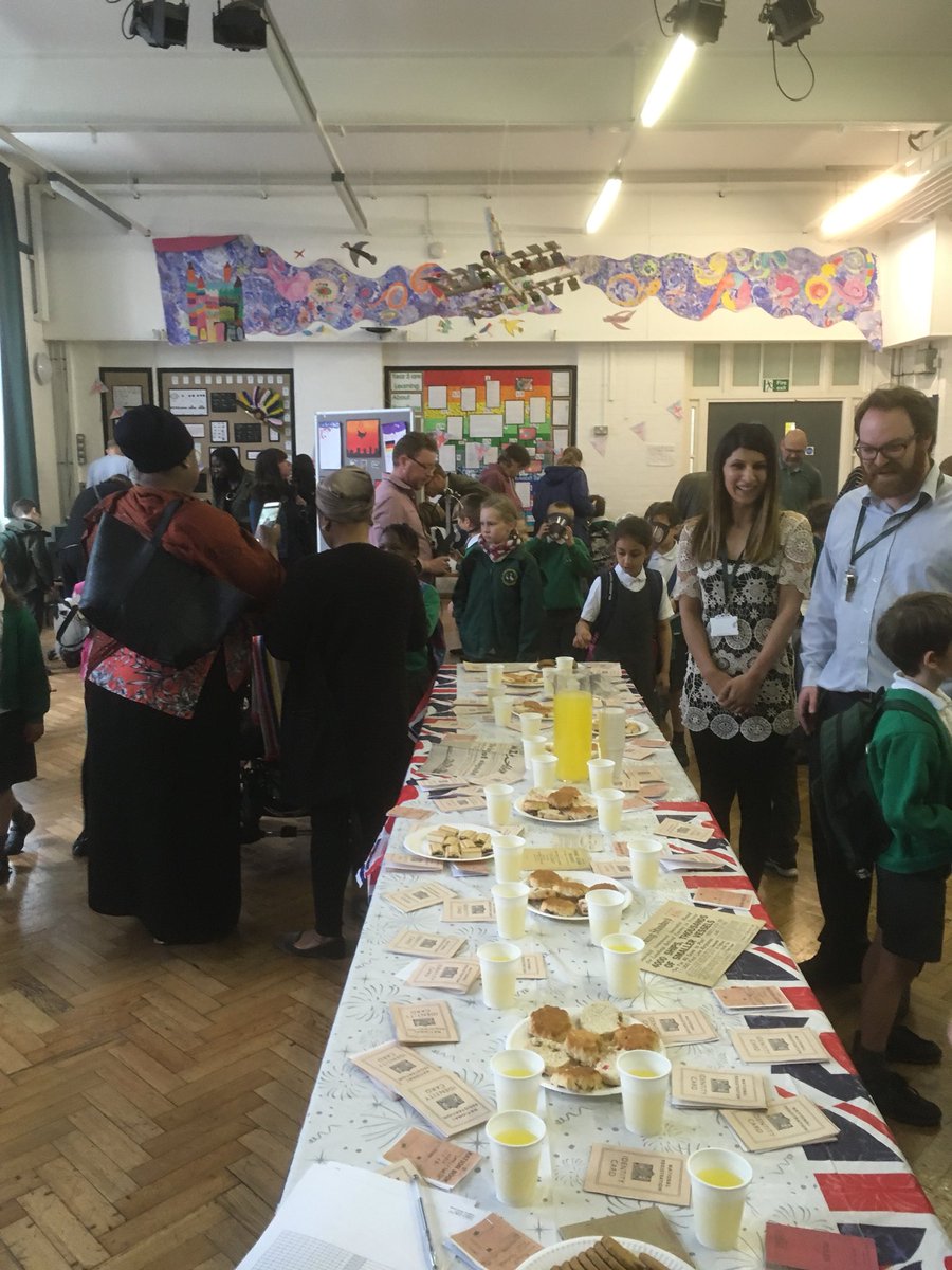 GGPrimarySchool's tweet image. Year 3 showcase some of their learning about world war 2 for their parents. Identity cards and fig rolls! #topicbasedlearning