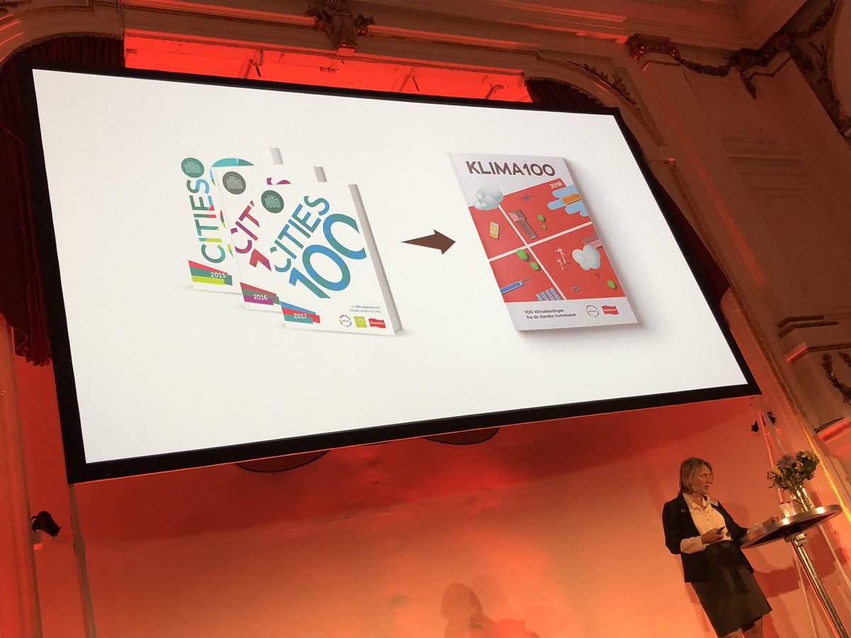 saharald's tweet image. Du trenger ikke lete. 100 løsninger fra danske kommuner ligger klare for å kopieres på realdania.dk/projekter/klim…, viser @AnneSkovbro til #SUSNordic #klima100