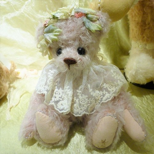 ohariko作家 チャイナヘッド ぬいぐるみ テディベア ハンド