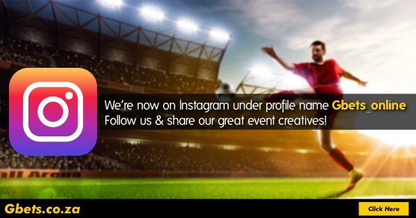 train created an instagram account under profile name gbets online make sure to follow us and share our great event creatives - followed by under name instagram