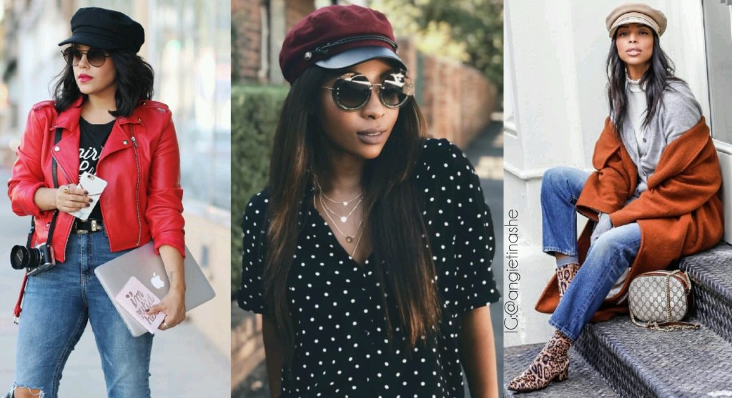 AngieTinashe's tweet photo. Fashion Trend: The Paperboy Cap https://t.co/ukPHRqlvoB https://t.co/ZzENddQUT8
