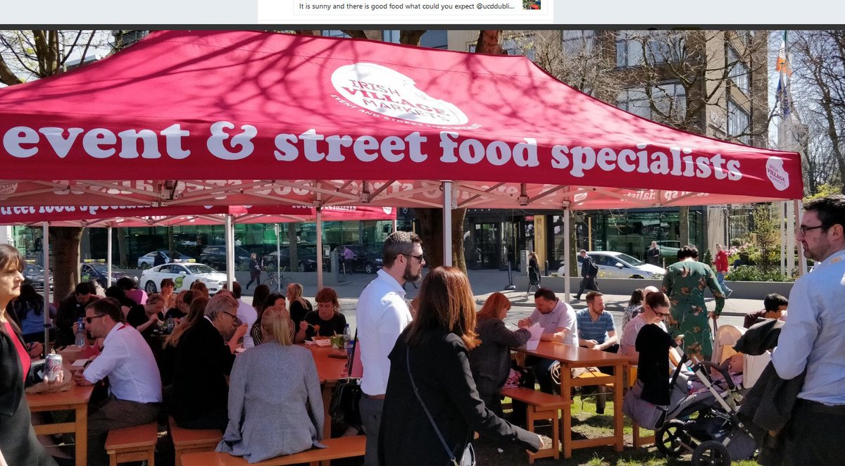LunchtimeMarket's tweet photo. Perfect day for it. We popping up at @EastPointDublin @waterwaysirelan and #SpencerDock today from 11.30am am https://t.co/lLXwcnvLZu