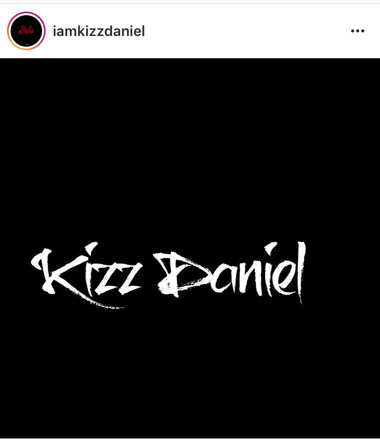 kcnaija's tweet photo. KissDaniel has changed his professional name to KizzDaniel cos of ongoing contractual dispute with G-Worldwide. Meanwhile he retains all his social media accounts. An example of ‘leave what is written on the bus and enter inside.’ Kizz or Kiss, we still rocking his songs. 😂 https://t.co/gDyy6Uya0n