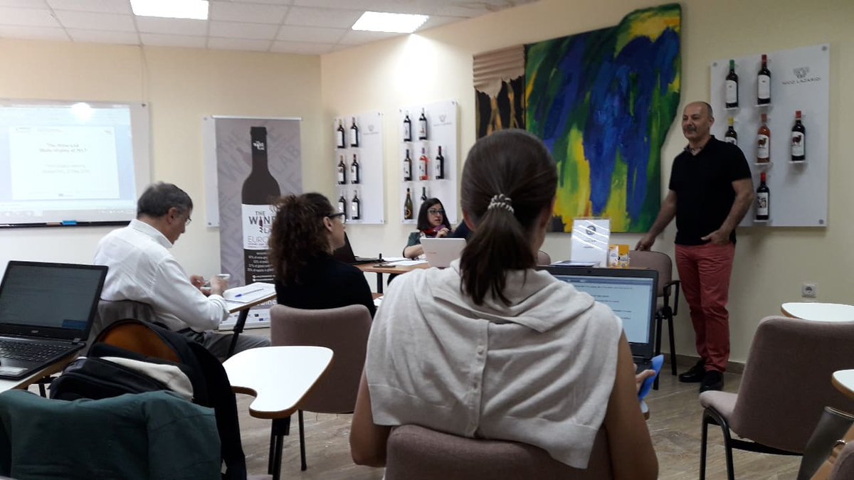 TheWineLabEU's tweet photo. @TheWineLabEU project travels to Northern Greece &amp; city of Drama, hosted by @NICOLAZARIDI. Team members from across Europe assess the project progress #WineHubs #studentmobilities #elearning #WineLivingLabs @Alecavicchi @UniMC @ElisavetAng @olgasos. More @ https://t.co/ksxk13AgSb https://t.co/mQjCEgmRpc