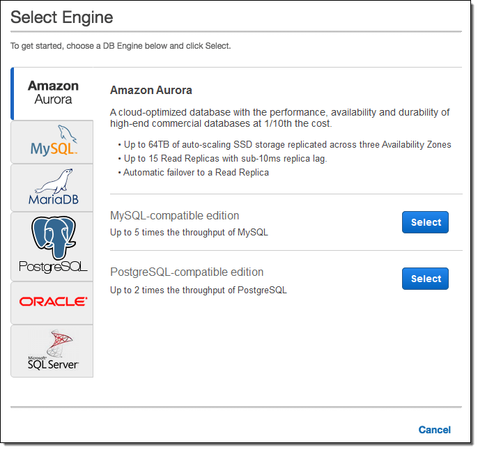 Amazon RDS Database Preview Environment is now available calypsas.com/news/aws/amazo…