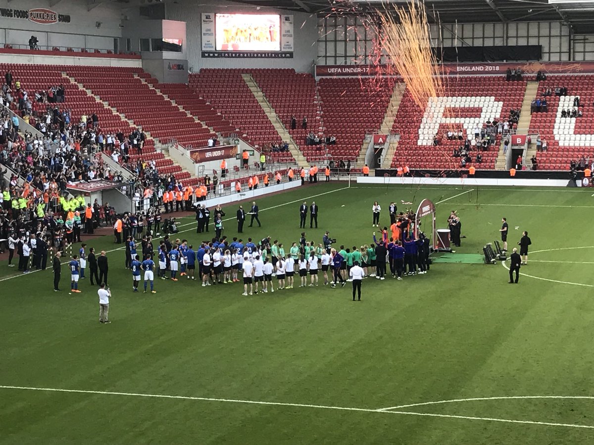 devoncashmedia's tweet photo. #GAME103 - 20/05/18
@azzurri Under 17s 2-2p @OnsOranje Under 17s

The Netherlands win the Under 17s European Championship

BLOG REPORT HERE: https://t.co/xotODJuZ5v

#under17EURO #U17Euro #europeanchampionship #Netherlands #Italy #blogspot https://t.co/uYzOKU6wdb