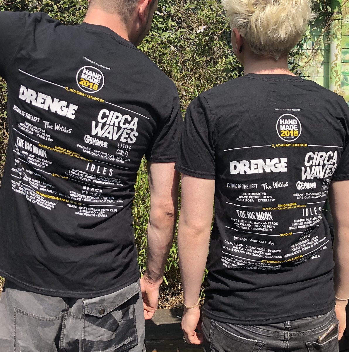 HandmadeTotally's tweet photo. MERCH SALE! Get yourself a #handmade18 t-shirt for just £5 here: https://t.co/53fl4wa8sc https://t.co/O66WpAQAqP