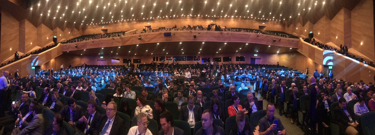 Temenos's tweet photo. It’s a full house here at #TCF2018! https://t.co/J8dca345TY