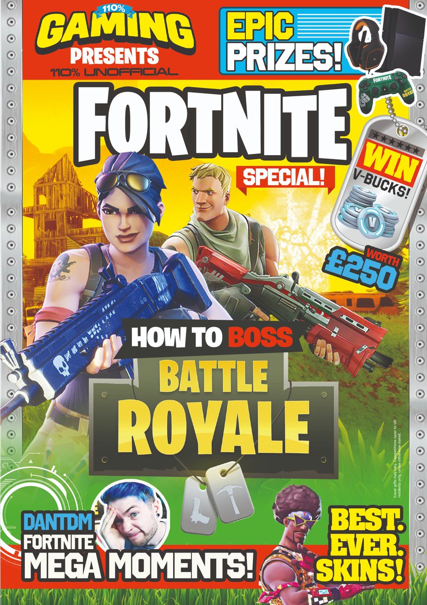 110 gaming on twitter our brand new 110 gaming presents fortnite special mag is out now this one off special issue is filled with epic fortnite - fortnite magazine competition