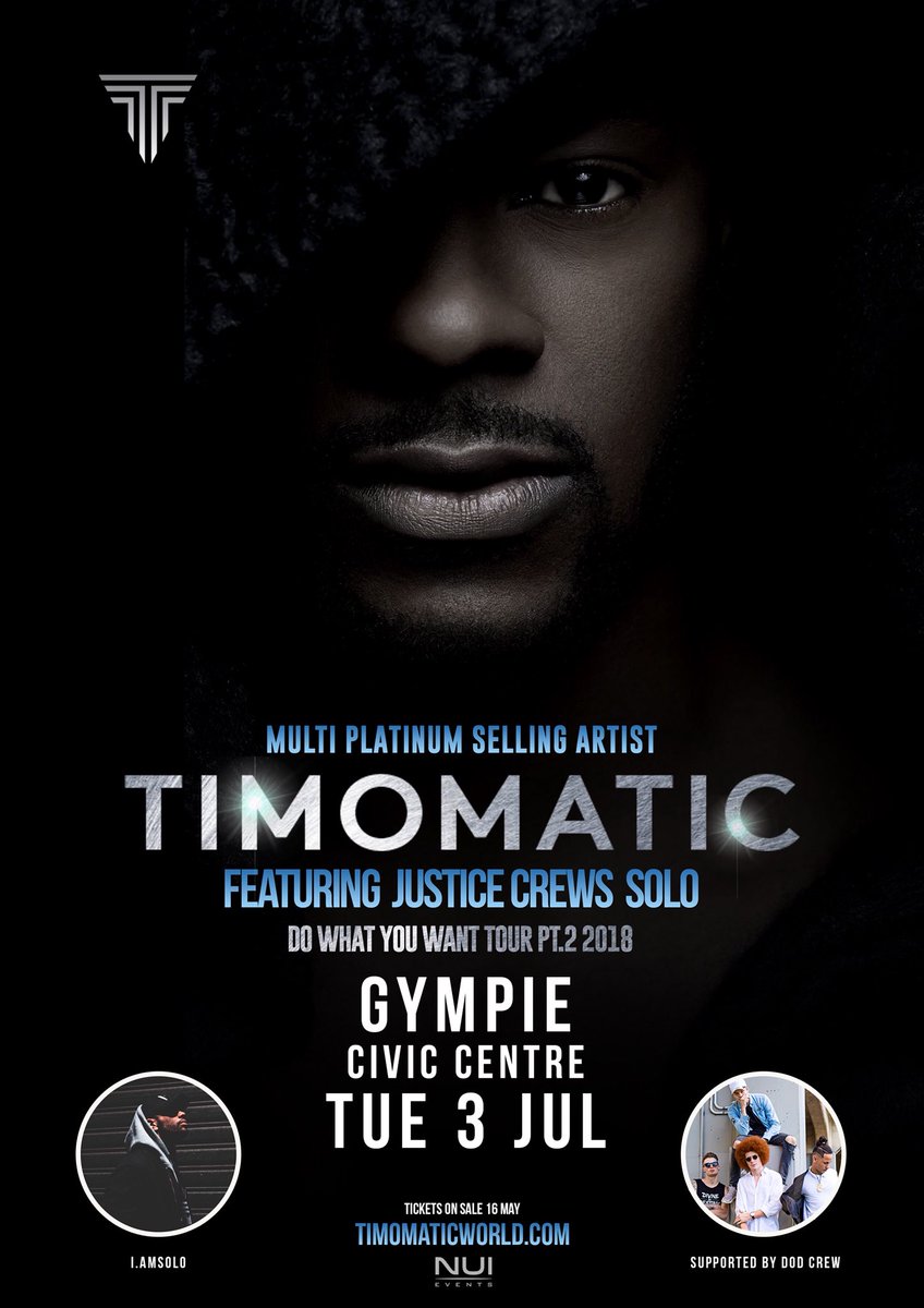 mrseanconnelly's tweet photo. Gympie & Sunshine Coast peeps, check this out & share with your friends #gympie #sunshinecoast #timomatic #justicecrew https://t.co/dO1AzrHrHz