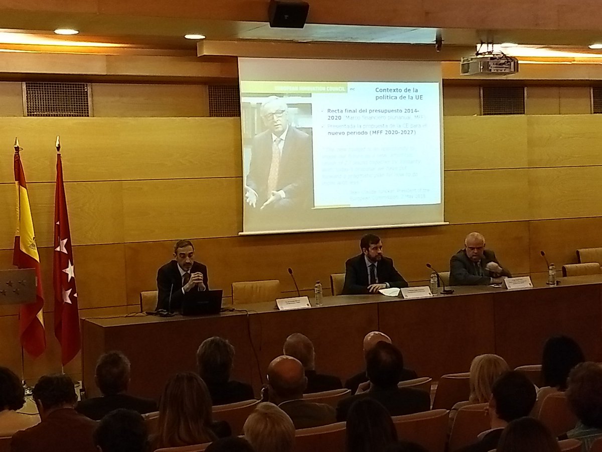 D. Luis Sánchez Álvarez, miembro de la Comisión Europea, habla de las prioridades de la institución europea y de las oportunidades y retos que se le presentan a la #IndustriaAlimentariaMadrileña. 'Todo se resume en conseguir empleo y crecimiento' #HorizonteEuropa