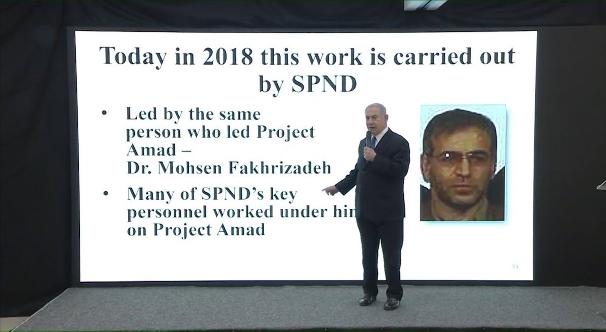 AlArabiya_Eng's tweet photo. With #Fakhrizadeh taking over as head of research, the secret weapons program continued from 1999, under the codename of #ProjectAMAD, which came under the auspice of #Iran’s Organization for Planning and Special Supplies. Analysis by @TonyDuheaume:
https://t.co/U59L1ZIeLq https://t.co/6XheSFEdso