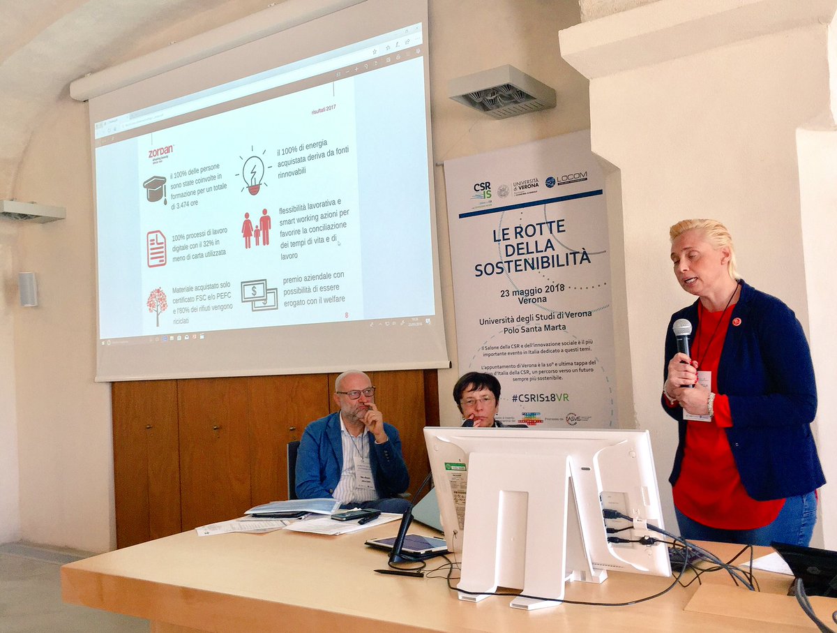 C_Valpolicella's tweet photo. Creare valore attraverso lo #smartworking Parla al #CSRIS18VR l'azienda #Zordan e #Dani verso un impatto sempre piu' #ecofriendly #Greenlife @UniVerona @CSRIS_it https://t.co/mdHBWYyfvA