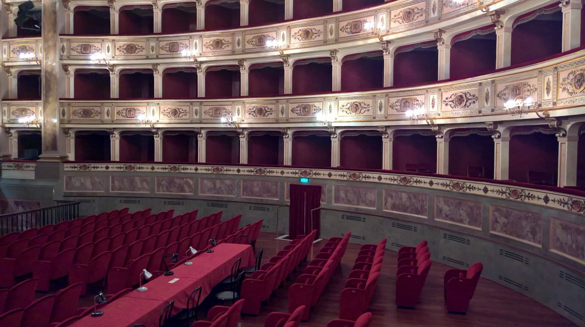 premiopost's tweet photo. Here is the map to get to the theater (teatro dell'Aquila, via Mazzini, Fermo, Italia) https://t.co/y9FmuA4XnH next to the central square of Fermo #destination #map #mappa #fermo #geo #teatro #concerto #violino #concorsopostacchini @IatFermo @ComunediFermo @teatroaquilafm https://t.co/HT0WtwyUUn