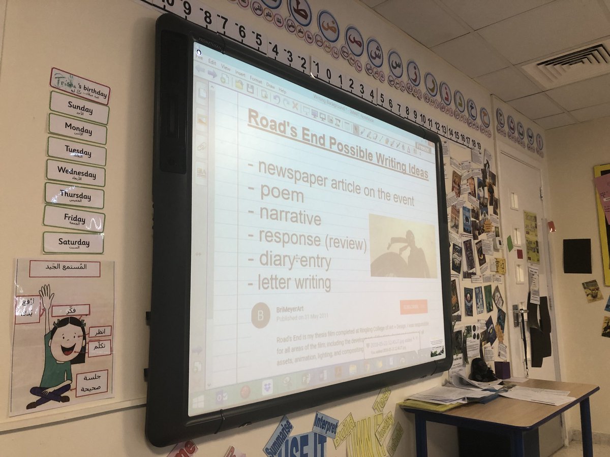 JPS_Year6's tweet photo. #JPSyear6 are using the video #RoadsEnd for their writing inspiration this week. We have looked at many genres of writing this year so the children are choosing what genre they would like to do for this one to show they can OWN IT #JPSenglish #independence https://t.co/hqpDLHlhI3