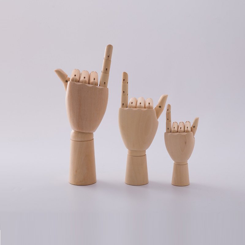 wood hands