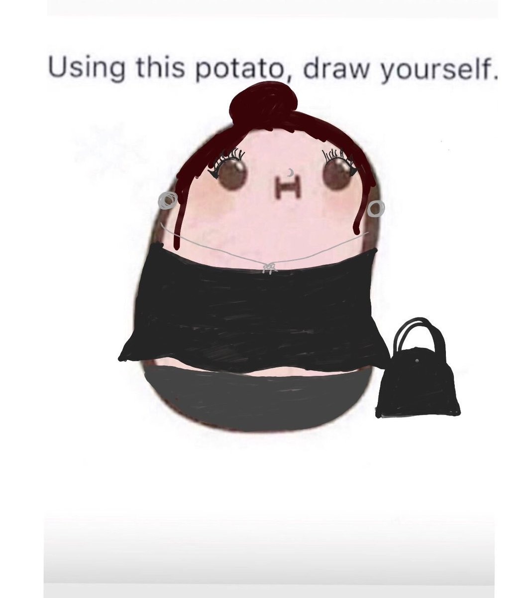 hashtagmaja's tweet photo. Draw me like one of your french fries girls😂😂 @LunatiicCringe https://t.co/1NFjDGHWQS