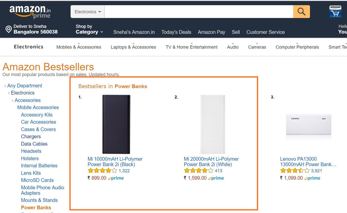 manukumarjain's tweet photo. Not just the No. 1 smartphone brand in India!

No. 1 selling wearable: #MiBand
No. 1 selling powerbank: #MiPowerbank2i
No. 1 selling headphones: #MiEarphones
No. 1 selling router: #MiRouter3C 💪 🎉

@amazonIN @XiaomiIndia https://t.co/y8kd6EUsgs