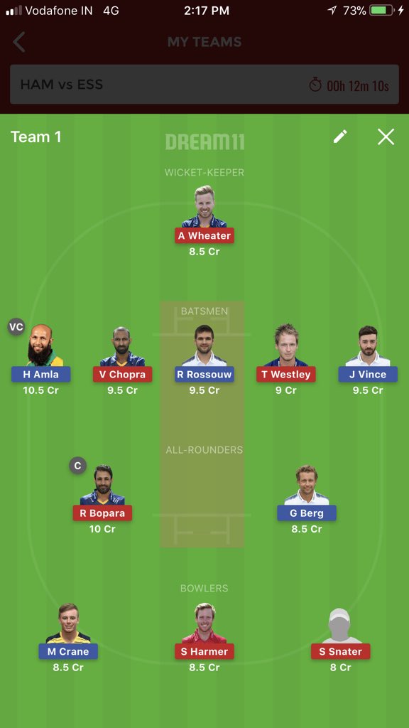 ViratKohli_007's tweet photo. Final #HAMvsESS #EngODD #Odi #England #Dream11 #IPL #KKRvsRR https://t.co/5zQe3YIfrD