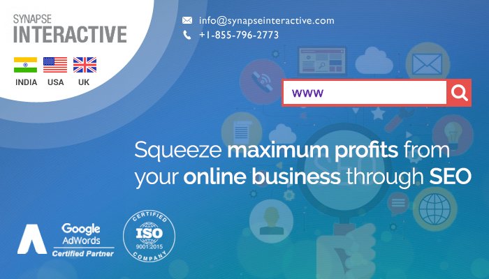 SEO consultants at SynapseInteractive offer result oriented search engine optimization (SEO) services to businesses in the USA, UK or elsewhere seeking more customers and greater ROI through their online ventures. Contact our #SEO consultants to promote your business.