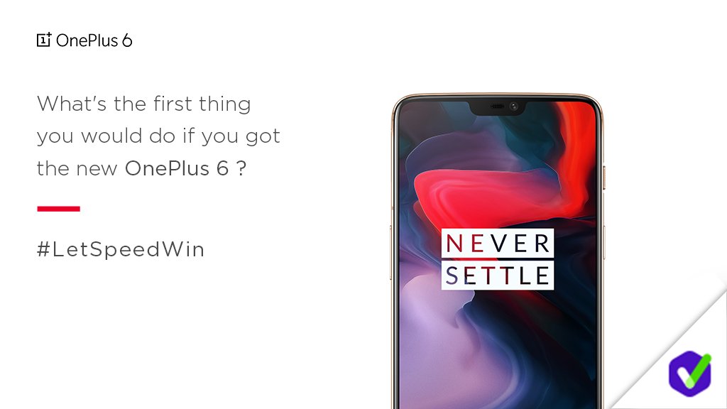 ServifyHQ's tweet photo. Can you handle The Speed You Need? The first correct answer wins the #OnePlus6 phone. So, hurry up and let us know your answer in the comments section below! #LetSpeedWin. TnC Apply https://t.co/Y2MghiX92g https://t.co/diBUixePP3