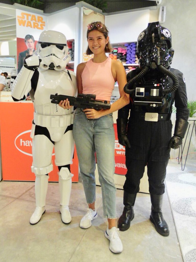 havaianasphils's tweet photo. Our assembly is enjoying each Havaianas Star Wars customized pair! Head to any participating store and jump into a galaxy of stars ⭐️ #HAVaGalacticWeekend https://t.co/zRWJjgynI7