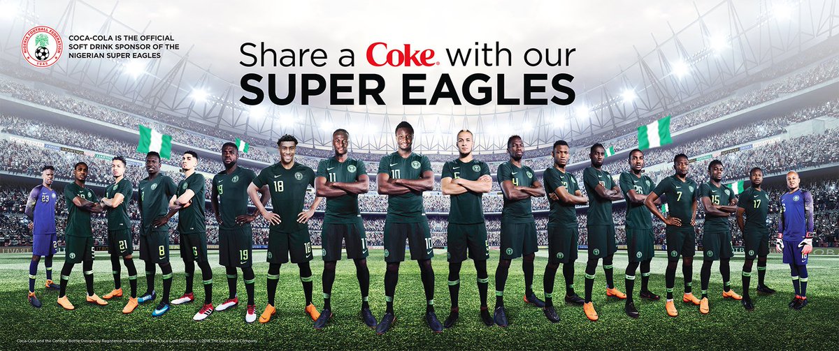 thisisdodd's tweet image. New Work. The Super Eagles World Cup squad 2018. Go Nigeria. #CocaCola @CocaCola #worldcup2018 #russia2018 #nigeriafootball #photography #football @VictorMoses @JohnObiMikel1 @Ogilvy @alexiwobi Thank you @MADAMFilms