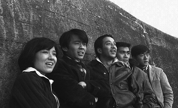 ちょっと一興😉】 モノクロ▶️カラー 『若者たち』〔フジテレビ〕より