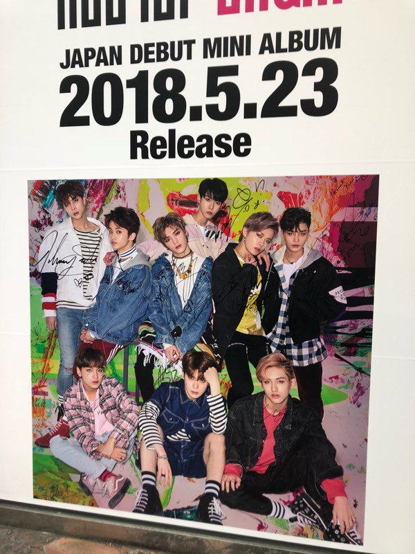NCT127】本日NCT127の皆様がタワレコ渋谷店にご来店！！！日本デビュー