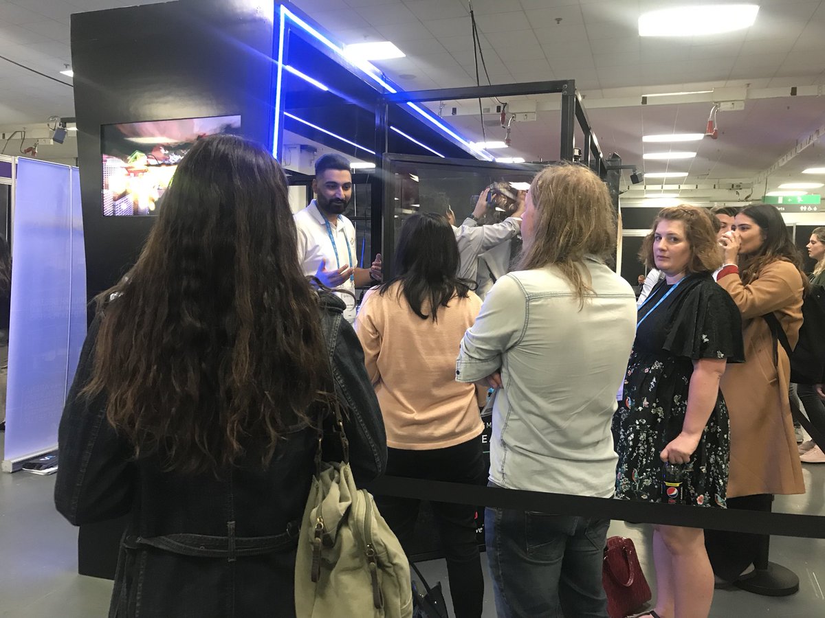 AiSolve's tweet photo. We’re ready for #VRWorld2018 day 2. Join us at stand 5.65. #WePlayVR #ClockTower #VRSims https://t.co/KDreYBiBcA