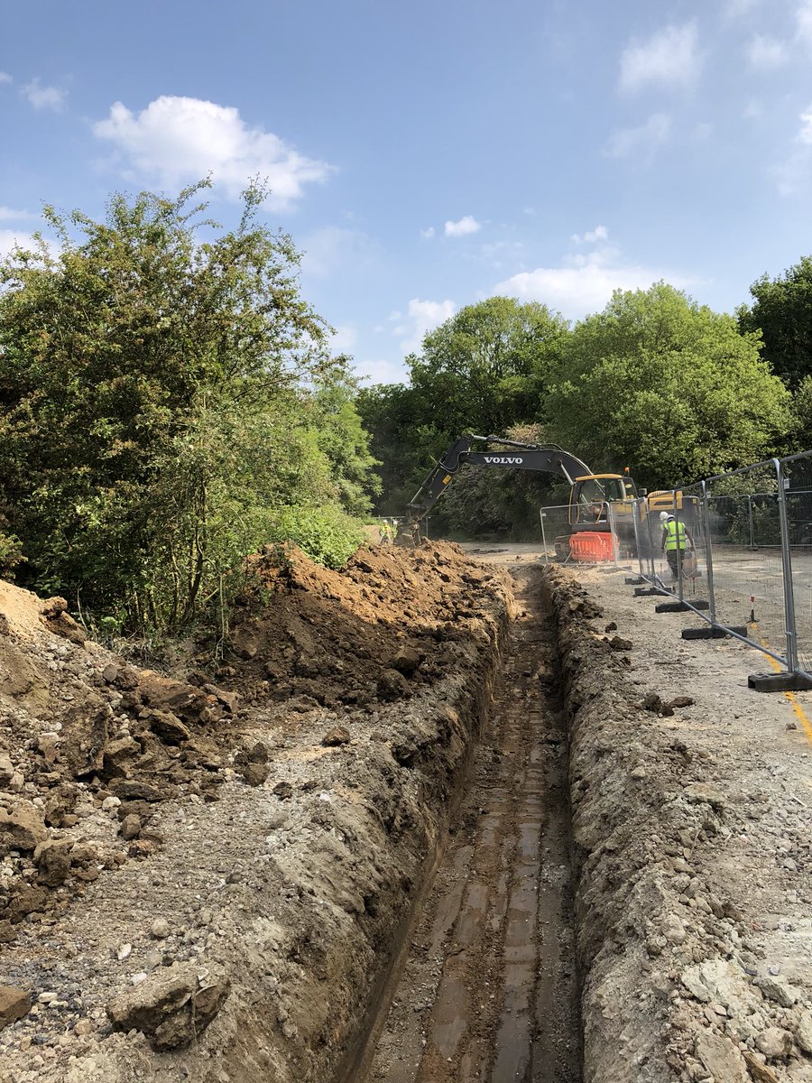 SMI_MPF's tweet photo. Day 3 of MPF Final Project and the subsurface drainage channels are in and culvert reinstated. Congratulations to Sgt Long-Melton on promoting to SSgt today. That’s two SSgt’s on MPF Cse 54, a first I think. #sapperproud https://t.co/EAIJrTBG9I