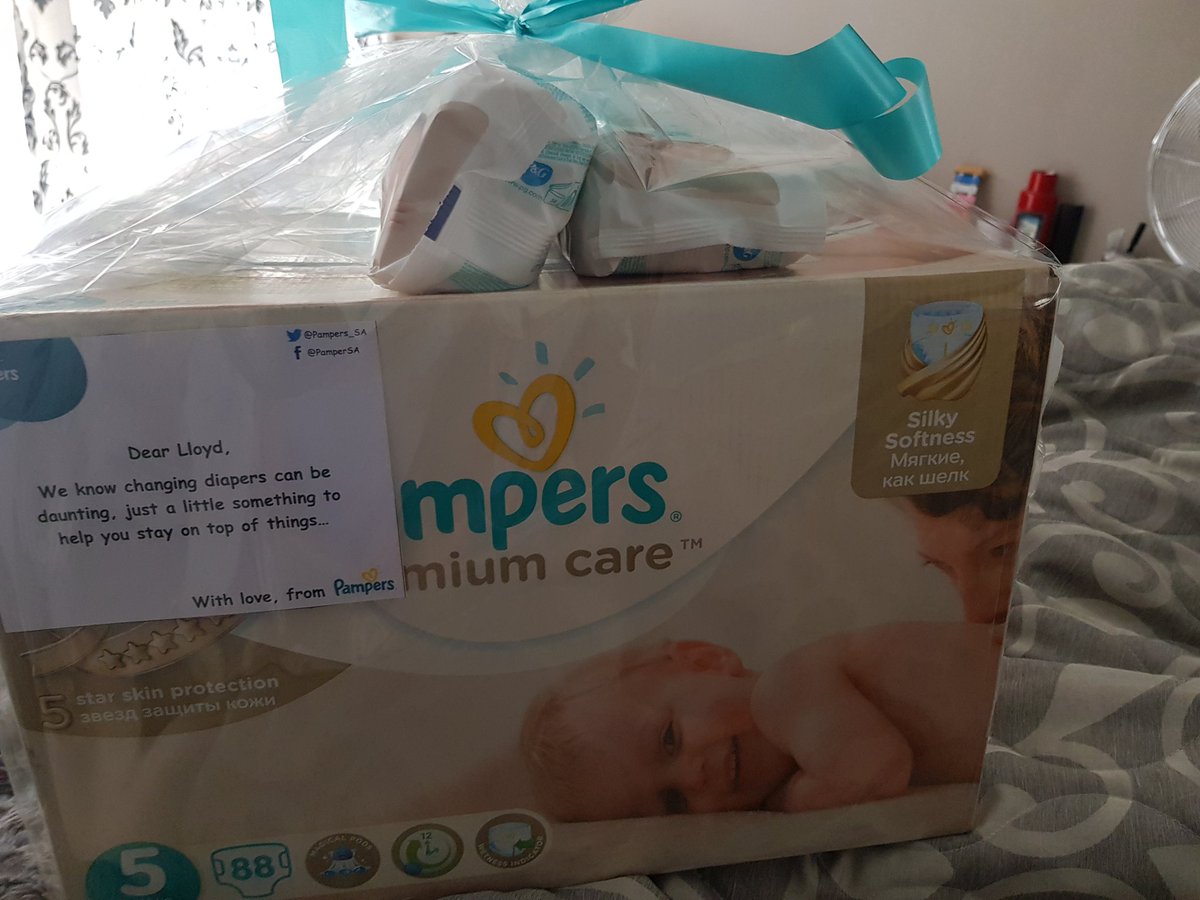 JaniceCele's tweet photo. When this arrives so unexpectedly- Thank you so much @epicmslgroup @Pampers_SA - Can't wait to try this on #KingsleyLloyd #StayingOnTopOfThings #PampersSA  @LloydCele https://t.co/vZgW3yNaR0