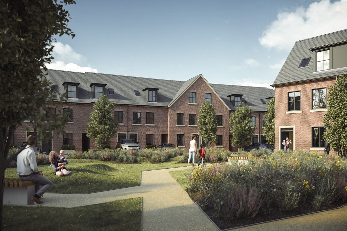 Final unit available at the Oaks Gatley. In private gated development, a stunning four bedroom semi-detached home with garage. Superb specification including oak flooring, integrated SMEG appliances and landscaped gardens. theoaksgatley.com