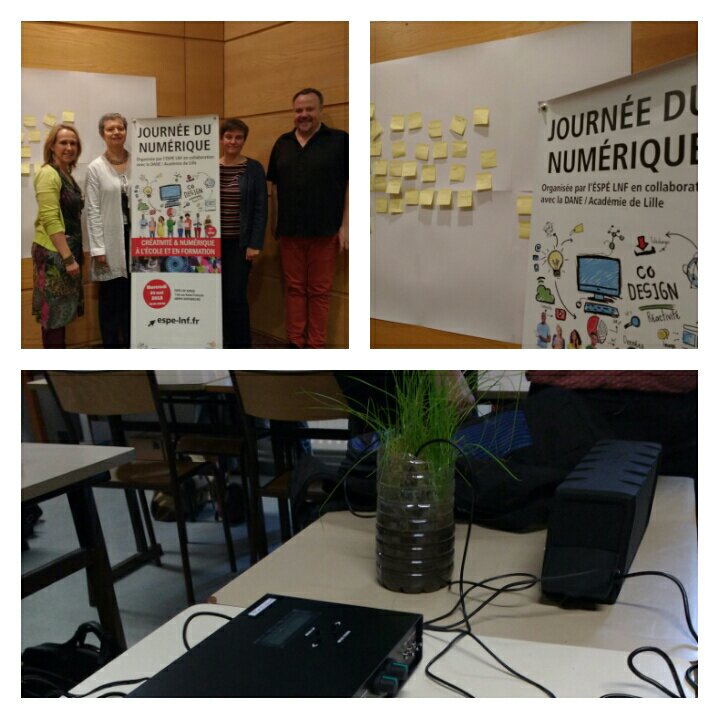 drsmetty's tweet photo. Une journée très créative à @ESPE_LNF #journée du numérique #fabLINE https://t.co/cFx2sxnDE1