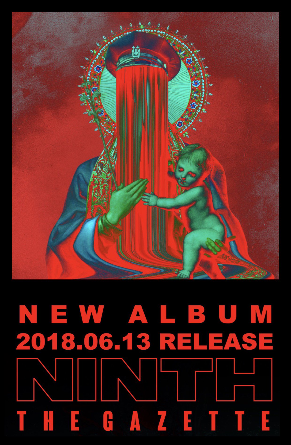 the GazettE ninth CDジャケット the GazettE ninth CDジャケット 【公式通販】