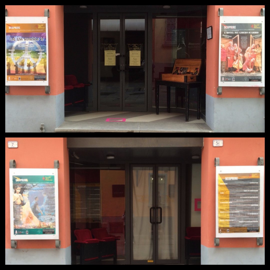 Teatroprospero's tweet photo. Le nostre rassegne teatrali sono finite, ma è ancora tempo di spettacoli per il Nuovo Teatro San Prospero #Settimaneimpegnative https://t.co/E5xyc3FliB