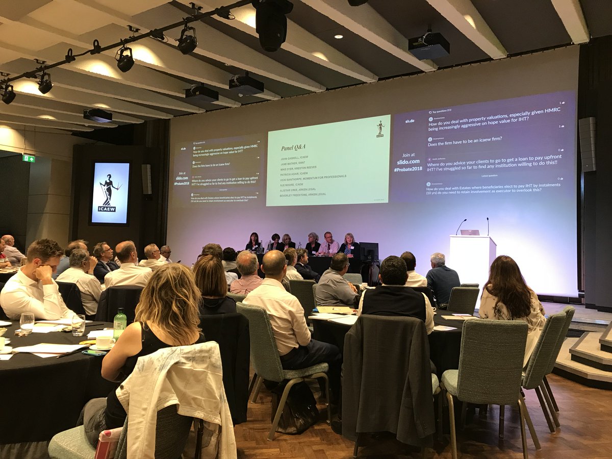 Estaterisq's tweet photo. Interesting and enjoyable evening learning about probate services from the perspective of the chartered accountancy profession. Thanks @ICAEW @KrestonReeves @TotalTaxGroupGB @thewealthworks for organising and some heated conversation on administering digital assets! https://t.co/DLOlsL2bQf