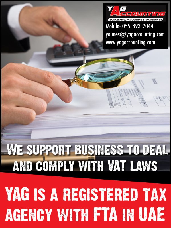 YagAccounting's tweet photo. @YagAccounting provide both expert advice & practical, hands-on assistance, our #VATspecialist will work with you to ensure that your #VAT returns are prepared efficiently that your obligations, risks & opportunities are identified & managed appropriately. #Dubai #UAE https://t.co/VPI2CFZ0x9