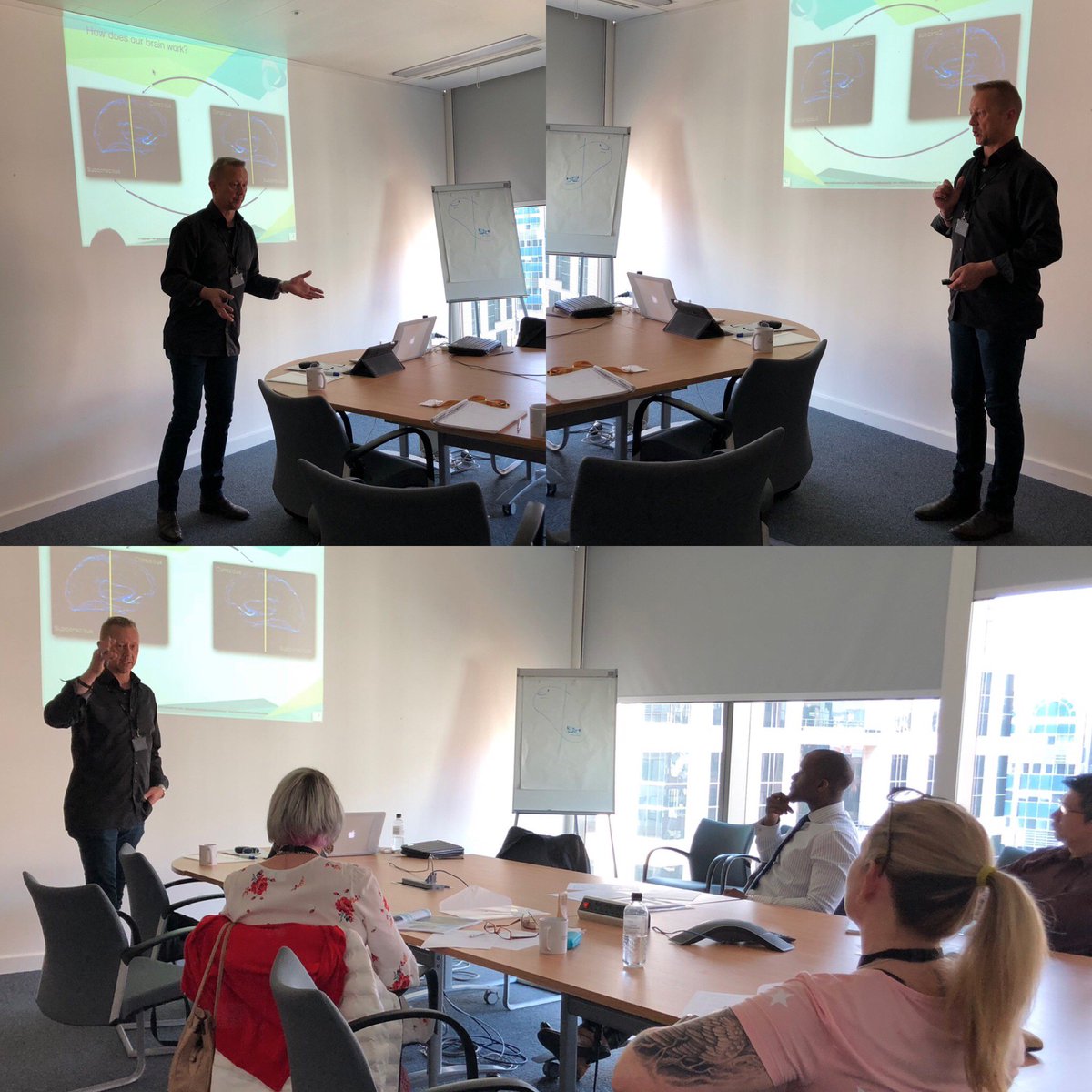 Rene_Deceuninck's tweet photo. Sit back, relax,… “Get yourself trained” and See what’s never being said….! 😉 BIRMINGHAM UK - Yesterday May 22nd - A huge thank you to all attendees for your full participation during this 1 DAY Body Language training 🙂 👍🙌 Looking forward to meet You next time! #drcom https://t.co/LoD51raOnl
