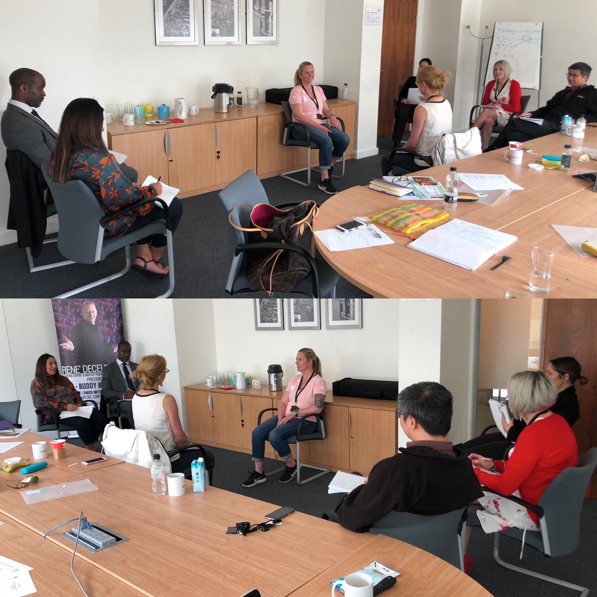 Rene_Deceuninck's tweet photo. Sit back, relax,… “Get yourself trained” and See what’s never being said….! 😉 BIRMINGHAM UK - Yesterday May 22nd - A huge thank you to all attendees for your full participation during this 1 DAY Body Language training 🙂 👍🙌 Looking forward to meet You next time! #drcom https://t.co/LoD51raOnl