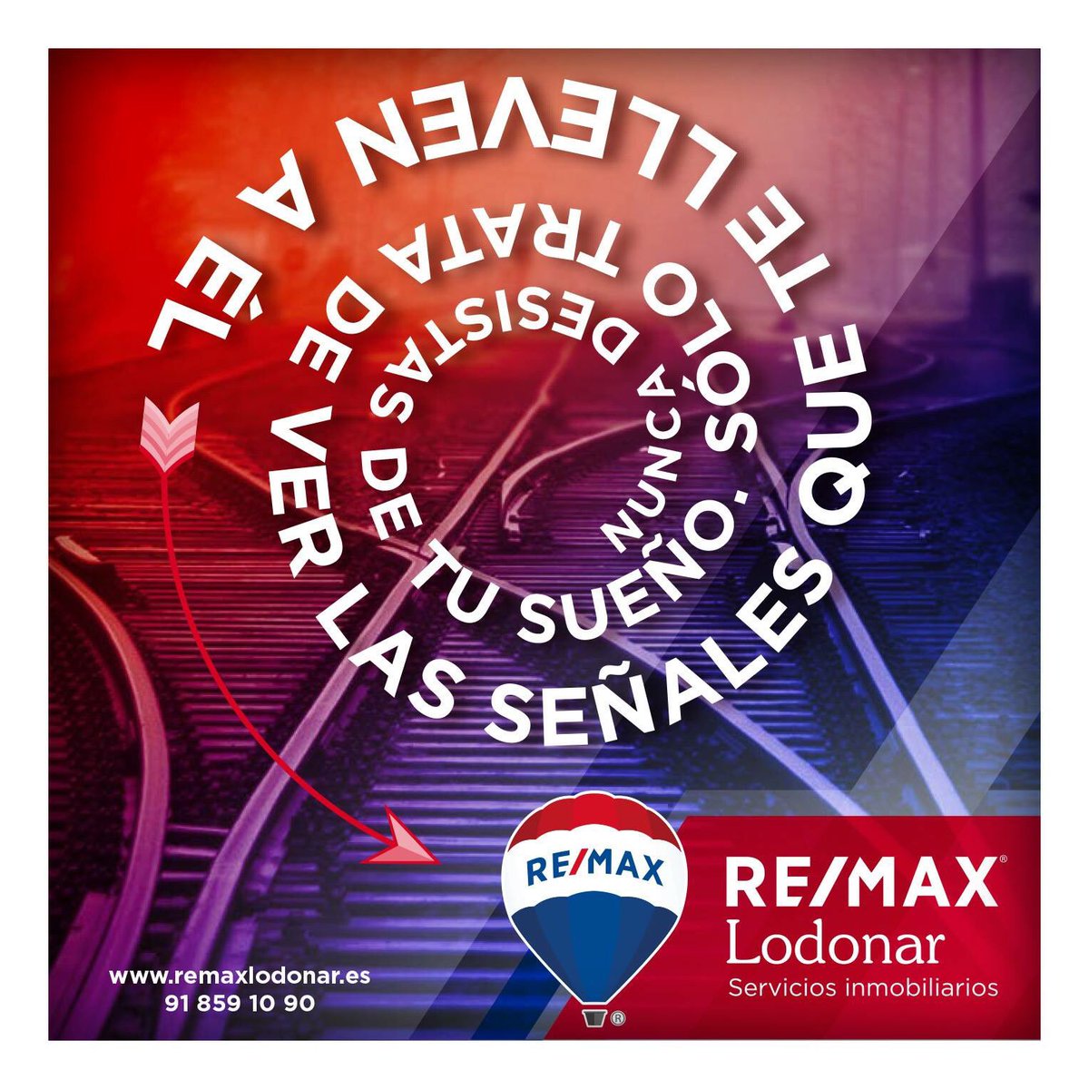remaxlodonar's tweet photo. Si tienes un sueño, nunca desistas hasta conseguirlo. #Persiguetusmetas #RemaxLodonar #Torrelodones #WeareRemax #AgentesTop #Erestumismocuandoestasentucasa https://t.co/f92VxphHPZ