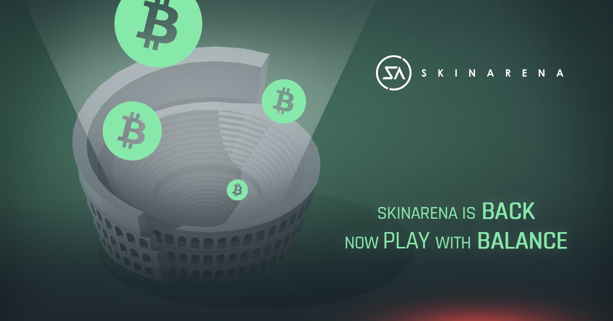 Hello gladiators!!! Skinarena is back goo.gl/oWbU6m now you can join the pots using balance!!! The deposit and withdrawal system will be on soon. Use your existent balance or purchase: goo.gl/CKiSBk
