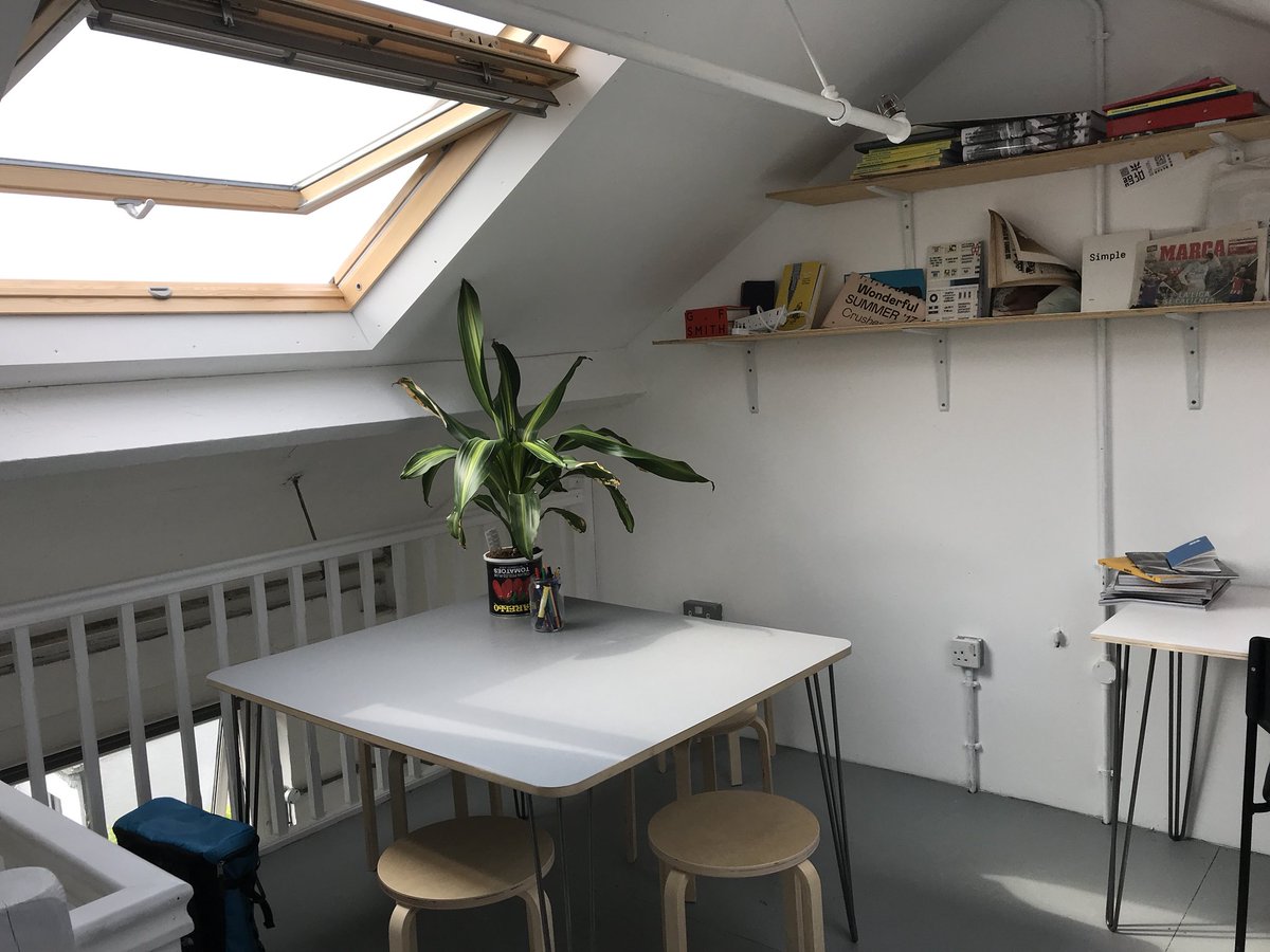 madeleinepenny's tweet photo. Hi! We have desk space available in our lovely light and bright space in Dalston. Get in touch if you are interested. Please RT, thank you, Madeleine https://t.co/kosijN9pHE