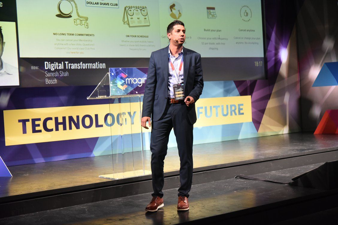eMagine_rs's tweet photo. With his speech on Digital Transformation, Sonesh Shah closed eMagine for 2018. He explained how all these new technologies together make an impact on leadership and business in general, and how leaders of today will have to adapt to it.
https://t.co/23Sv9IaZKF

#eMagine2018 https://t.co/4iys8d6MhW