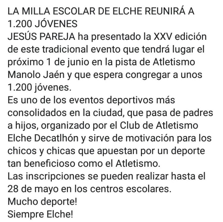 PartidodElche's tweet photo. https://t.co/pQuiouUUH5
