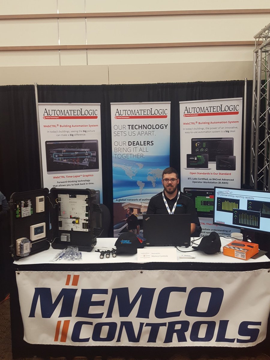 MemcoControls's tweet photo. Ready for a great trade show energizing efficiency conference in Fredericton #nbpower #webctrl #fredericton #memcocontrols #energy https://t.co/rhprlYFtxt
