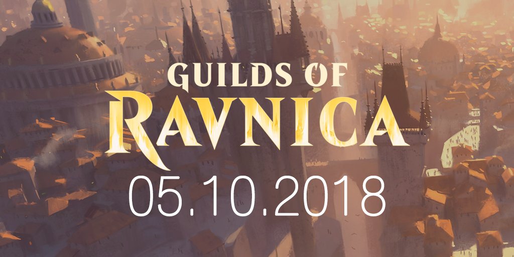 CardmarketMagic's tweet photo. It looks like we're going back to the world of guilds soon. Stay tuned! #MTGRTR https://t.co/e4RY0HBpdY