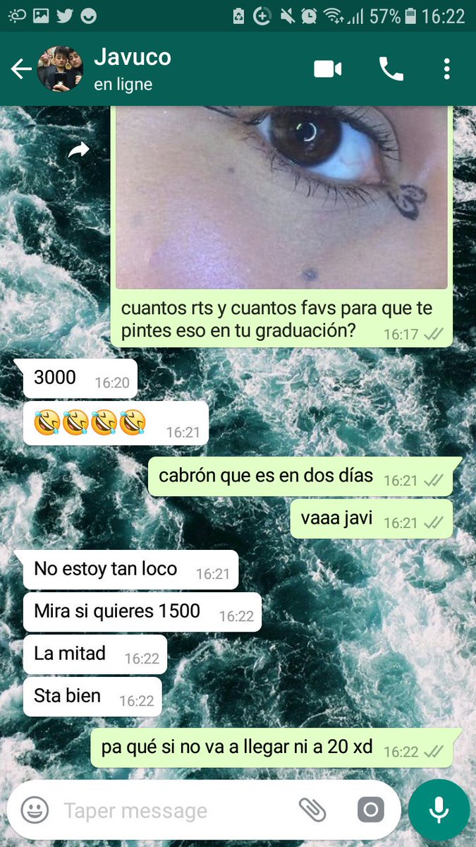 marinasantc's tweet photo. 1500 rts y se lo pinta en su graduación, que es el viernes (nadie le va a dar) https://t.co/kXmv2gpdx9